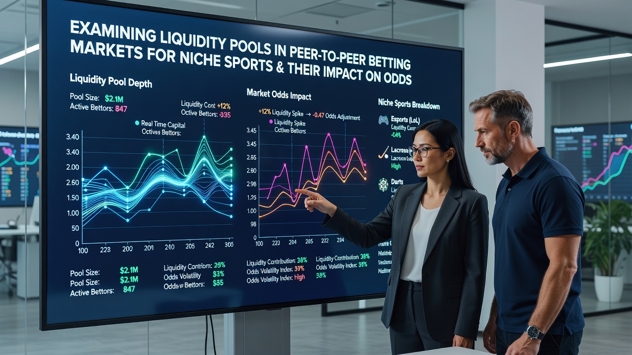 Chart showing liquidity depth versus odds tightness across multiple niche sports markets