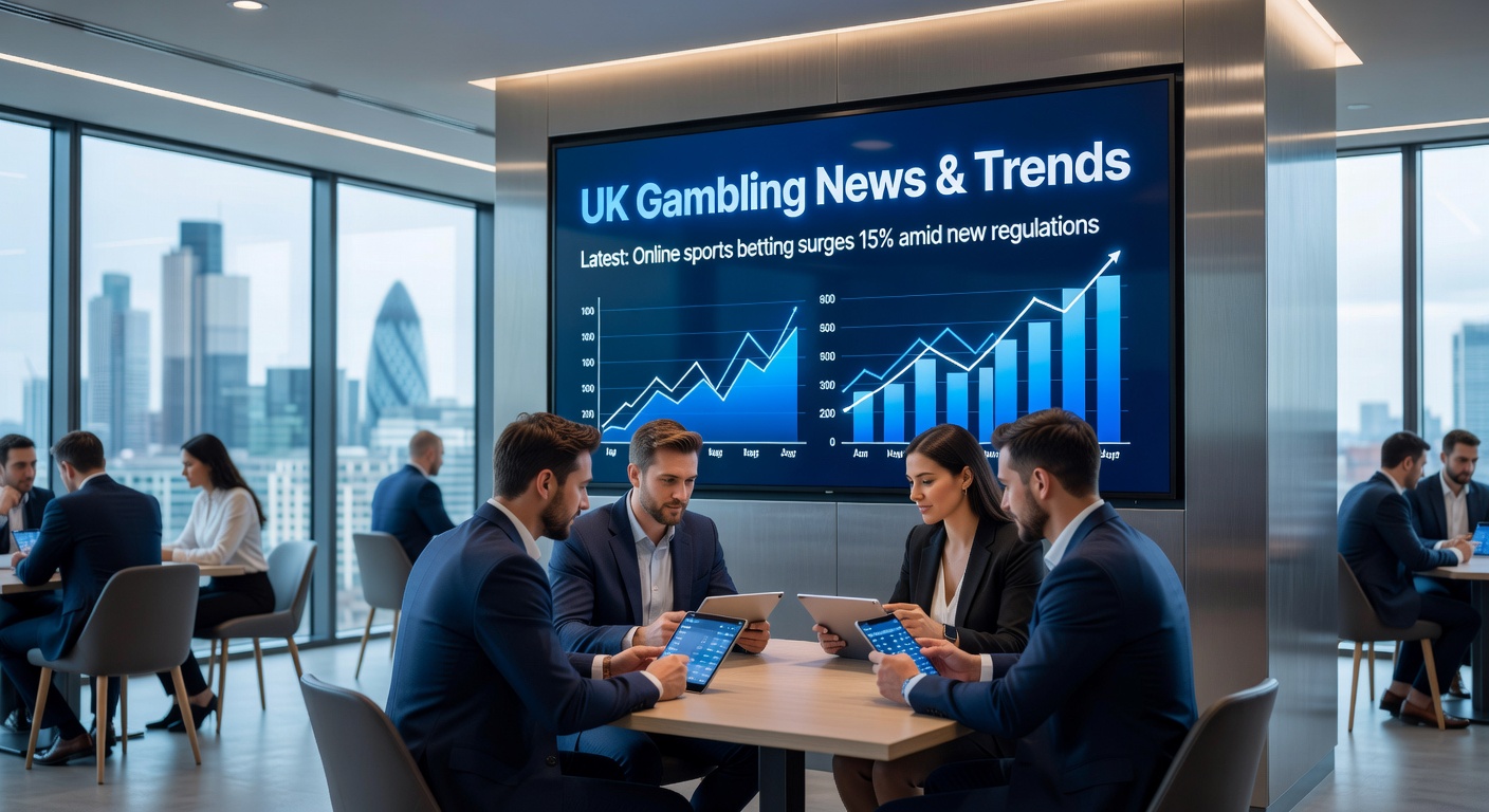 Graph showing upward trend in UK gambling gross gambling yield for Q3 2025, highlighting remote sector growth