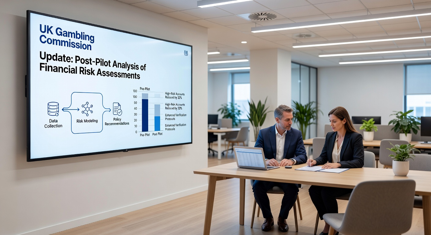 Infographic detailing UK gambling participation rates at 48% alongside GGY growth charts for remote sectors in 2025