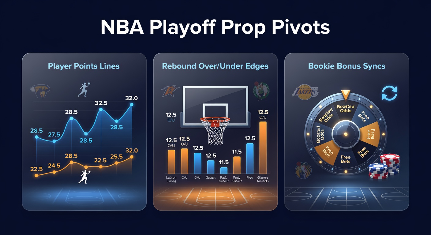 Intense NBA playoff moment with a star player driving to the basket amid defenders scrambling for position